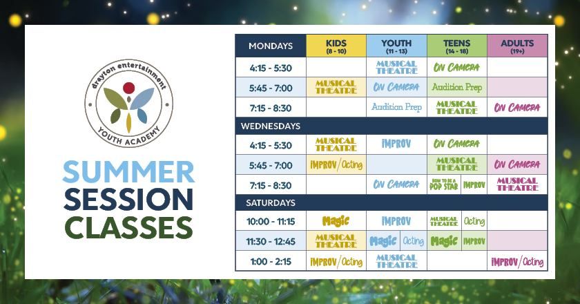 Summer Session Classes