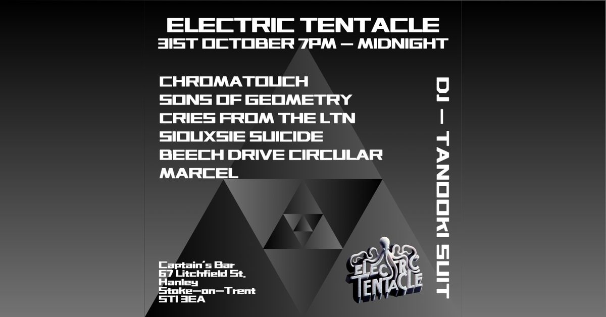 Electric Tentacle Stoke-on-Trent EMOM - October 2024 - Octofest