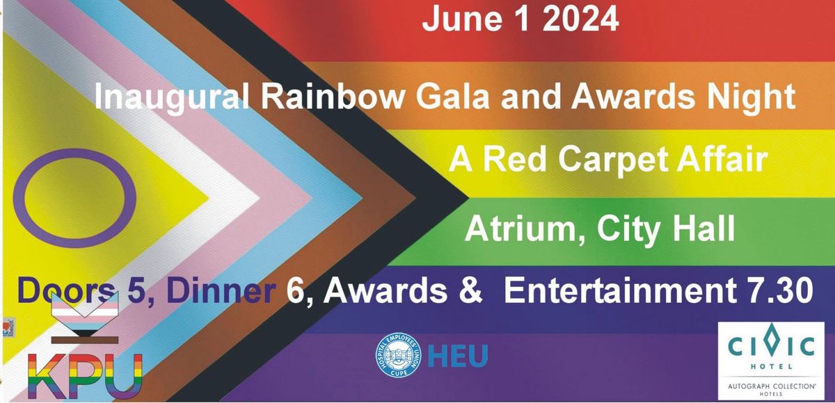 Rainbow Gala and Awards Night - A Red Carpet Affair