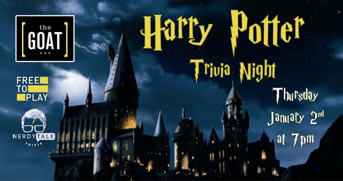 Harry Potter Trivia Night in Murfreesboro!