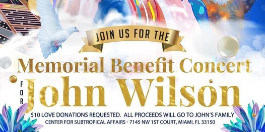 Benefit concert for  John Wilson