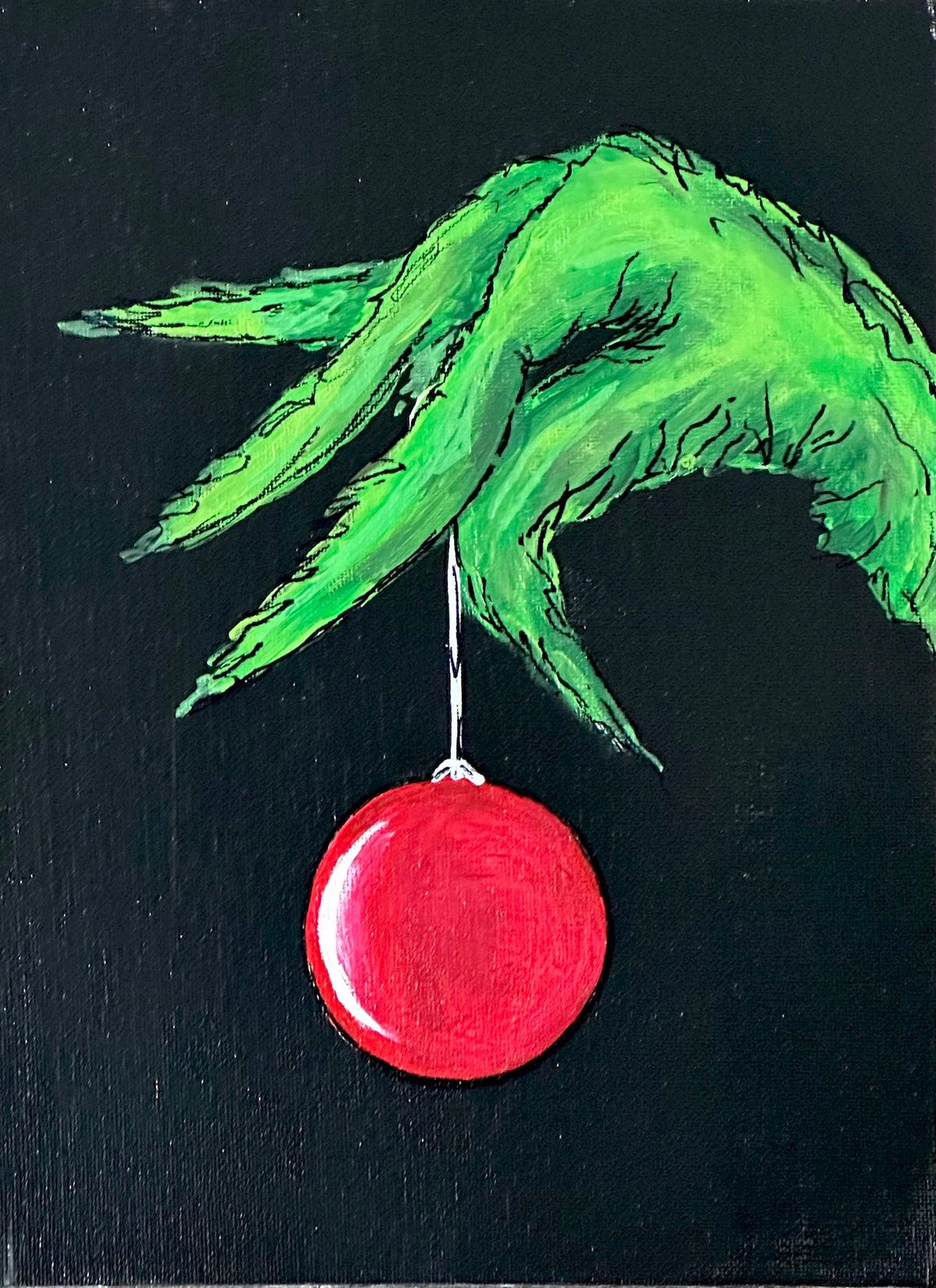 Grinch Painting