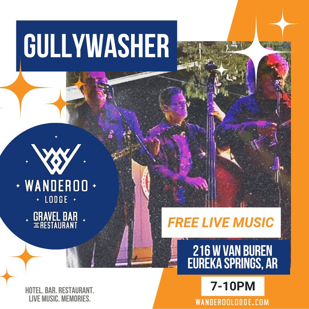 Gullywasher LIVE at the Gravel Bar at Wanderoo Lodge