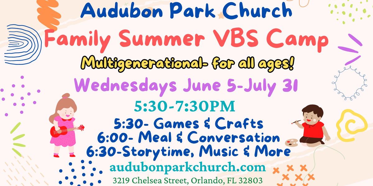 2024 Summer Family VBS, 3219 Chelsea St, Orlando, FL 32803, USA, 10