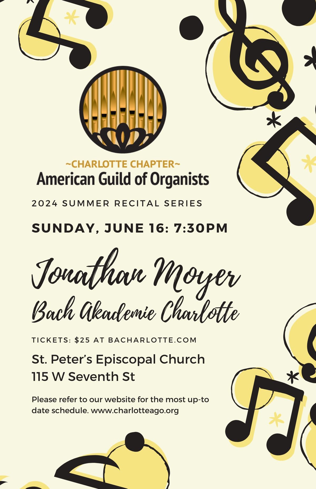 Recital: Jonathan Moyer, organ