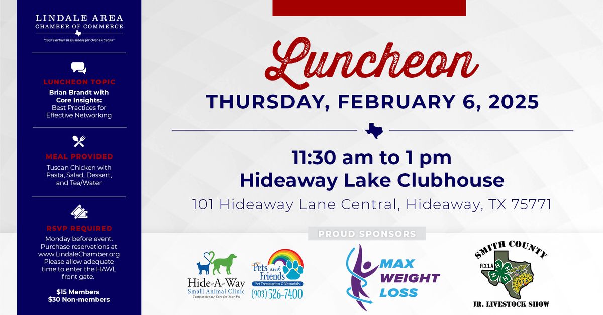 February 2025 LACC Luncheon