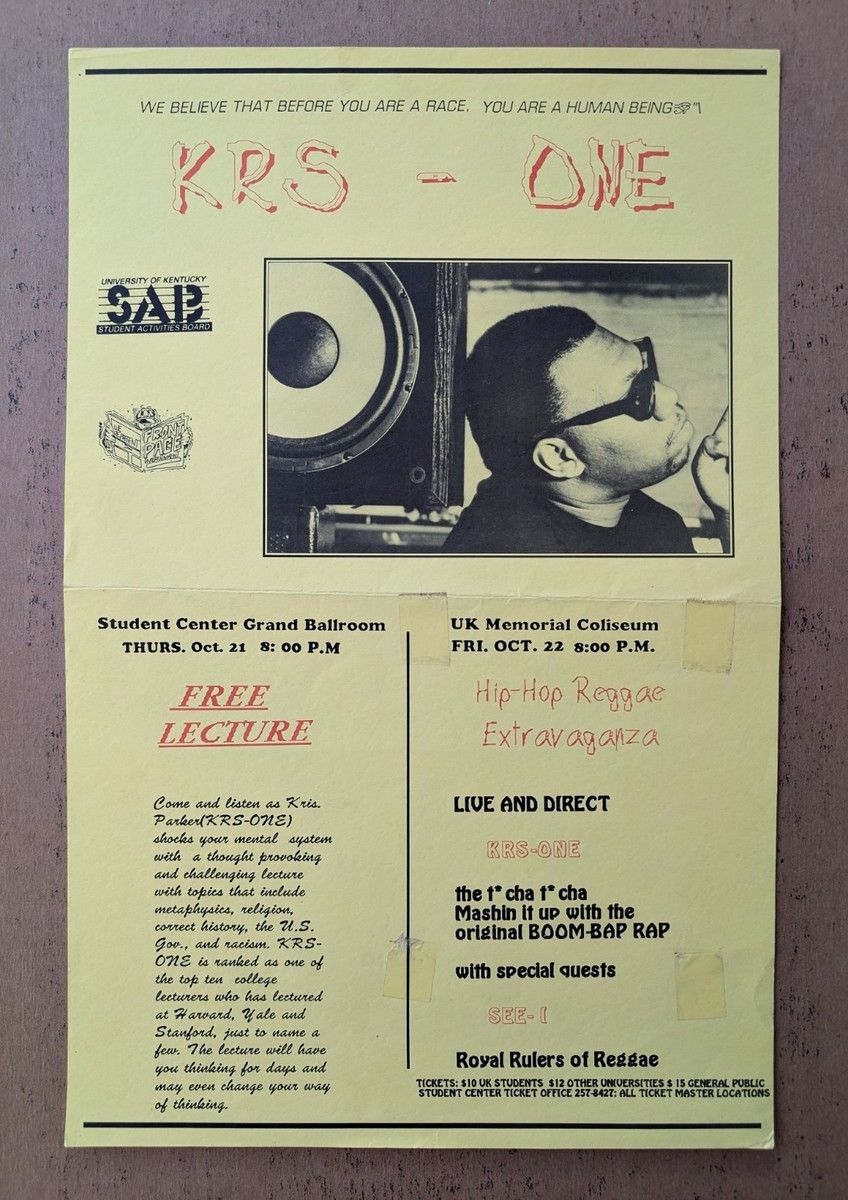 KRS-One - Lecture & Book Release