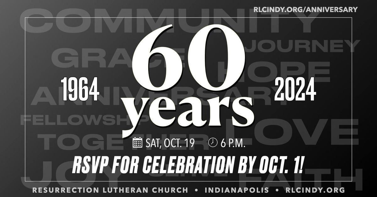 Resurrection Lutheran Church Celebrates 60 Years!