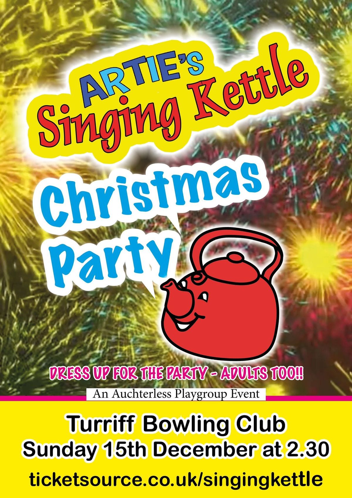 Artie's Singing Kettle Christmas Fundraiser