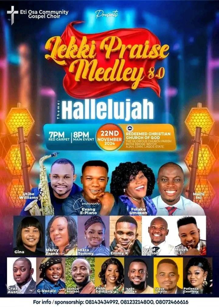 Lekki Praise Medley 8.0 Experience \ud83d\udd25 2024