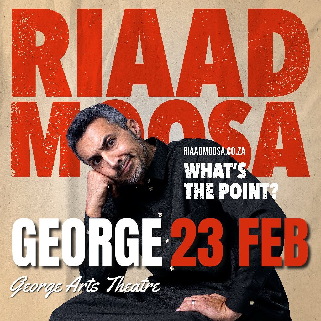 Riaad Moosa What's the Point - George Arts Theatre