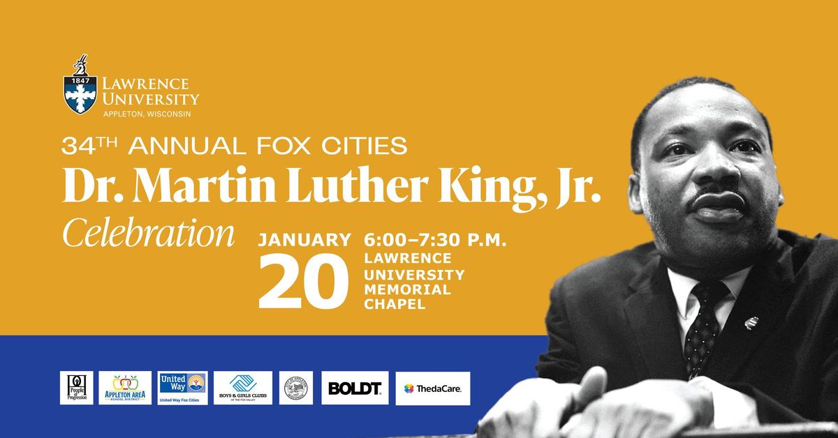 34th Annual Fox Cities Dr. Martin Luther King, Jr. Celebration