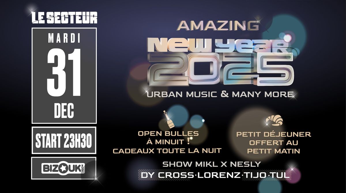 AMAZING NEW YEAR 2025  \ud83e\udd42