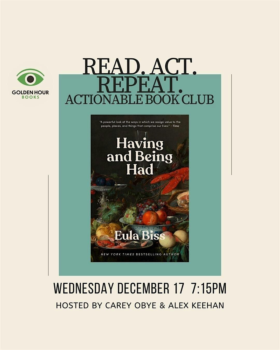 Read.Act. Repeat. :  DECEMBER