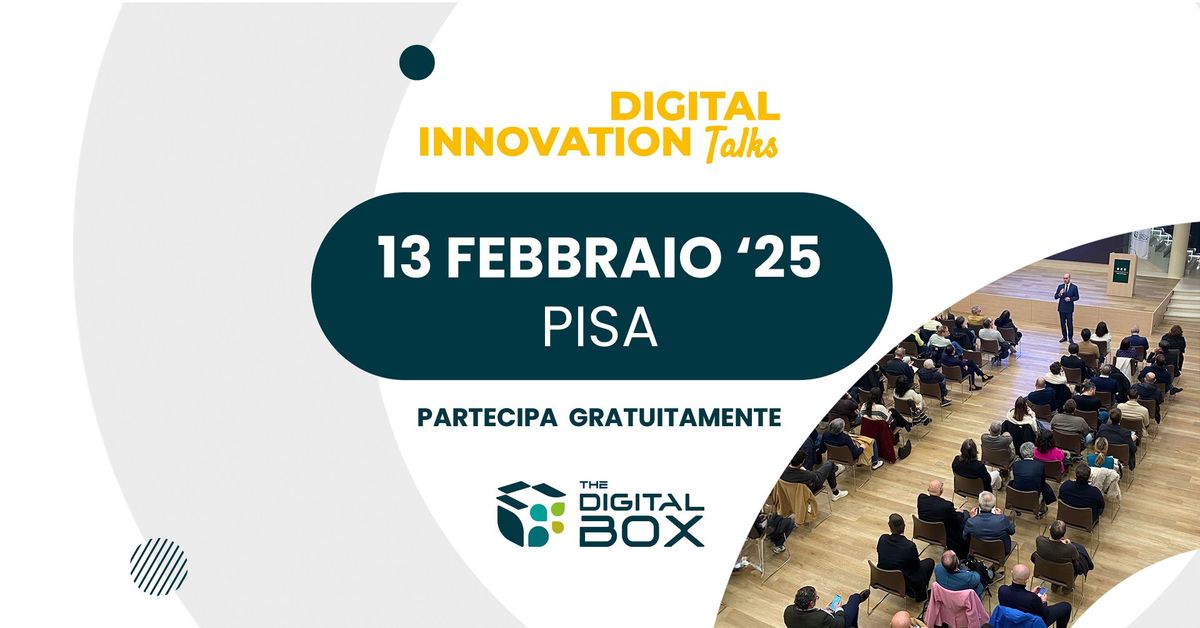 Digital Innovation Talk - Pisa