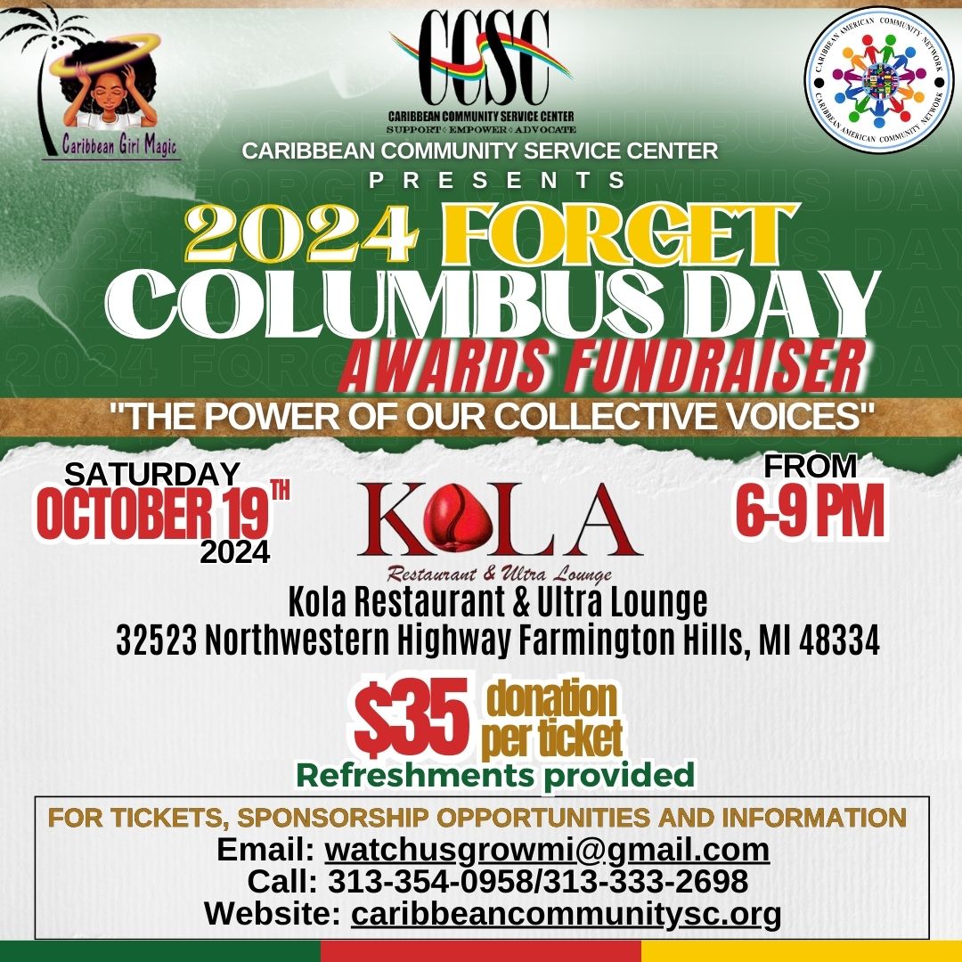 2024 Forget Columbus Day Awards Fundraiser