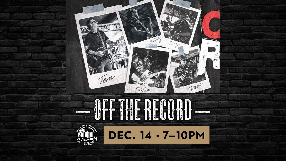 Off The Record Band LIVE!