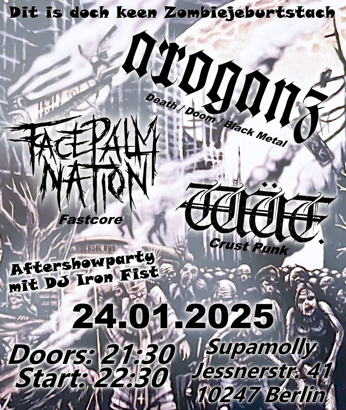 Arroganz & Facepalm Nation & W\u00fct & DJ IRON FIST I Supamolly 