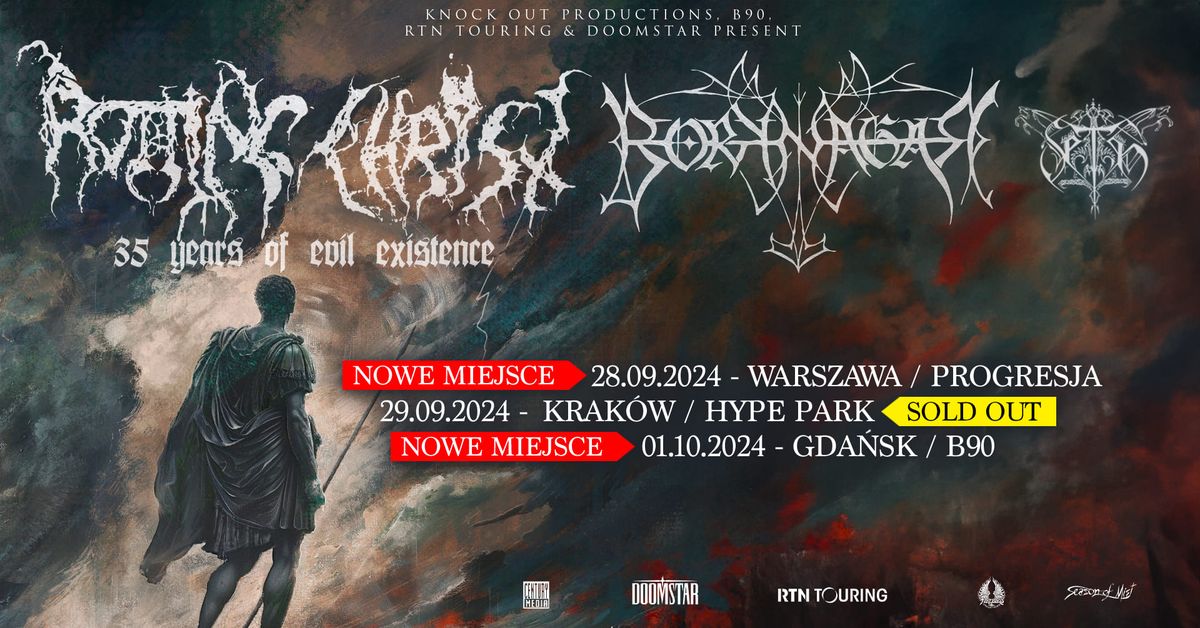 [SOLD OUT] Rotting Christ + Borknagar, Seth \/ 29 IX 2024 \/ Krak\u00f3w