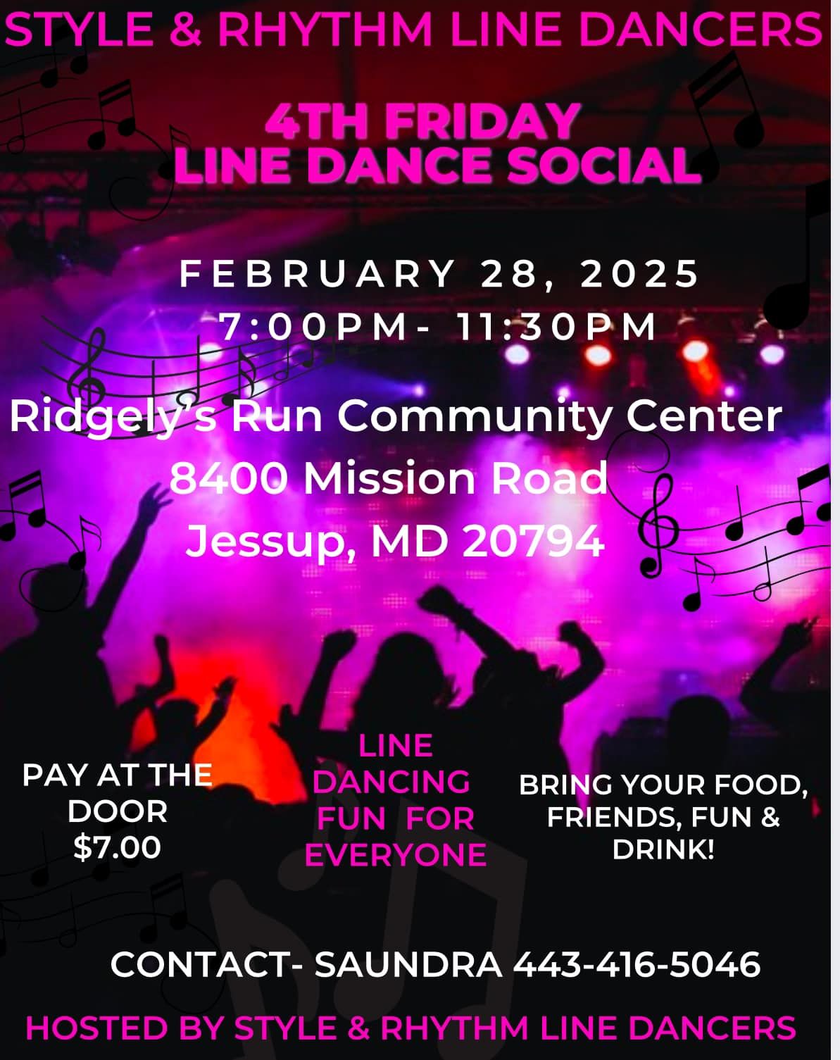 4th Friday Line Dance Social