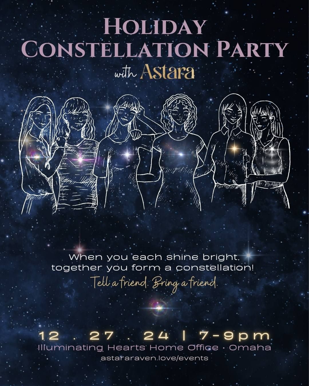 Holiday Constellation Party with Astara