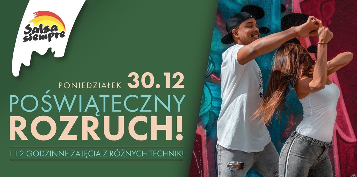 Po\u015bwi\u0105teczny rozruch z Salsa Siempre! 