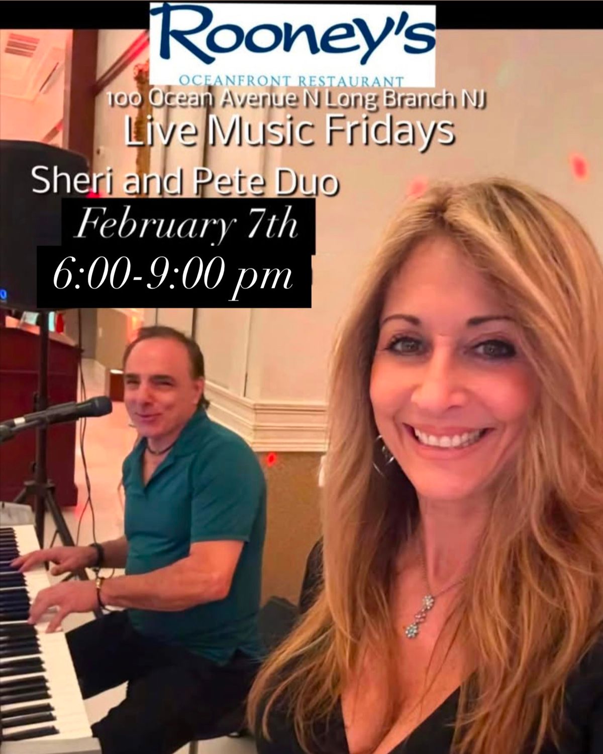 Sheri and Pete Duo At Rooney\u2019s Oceanfront!!