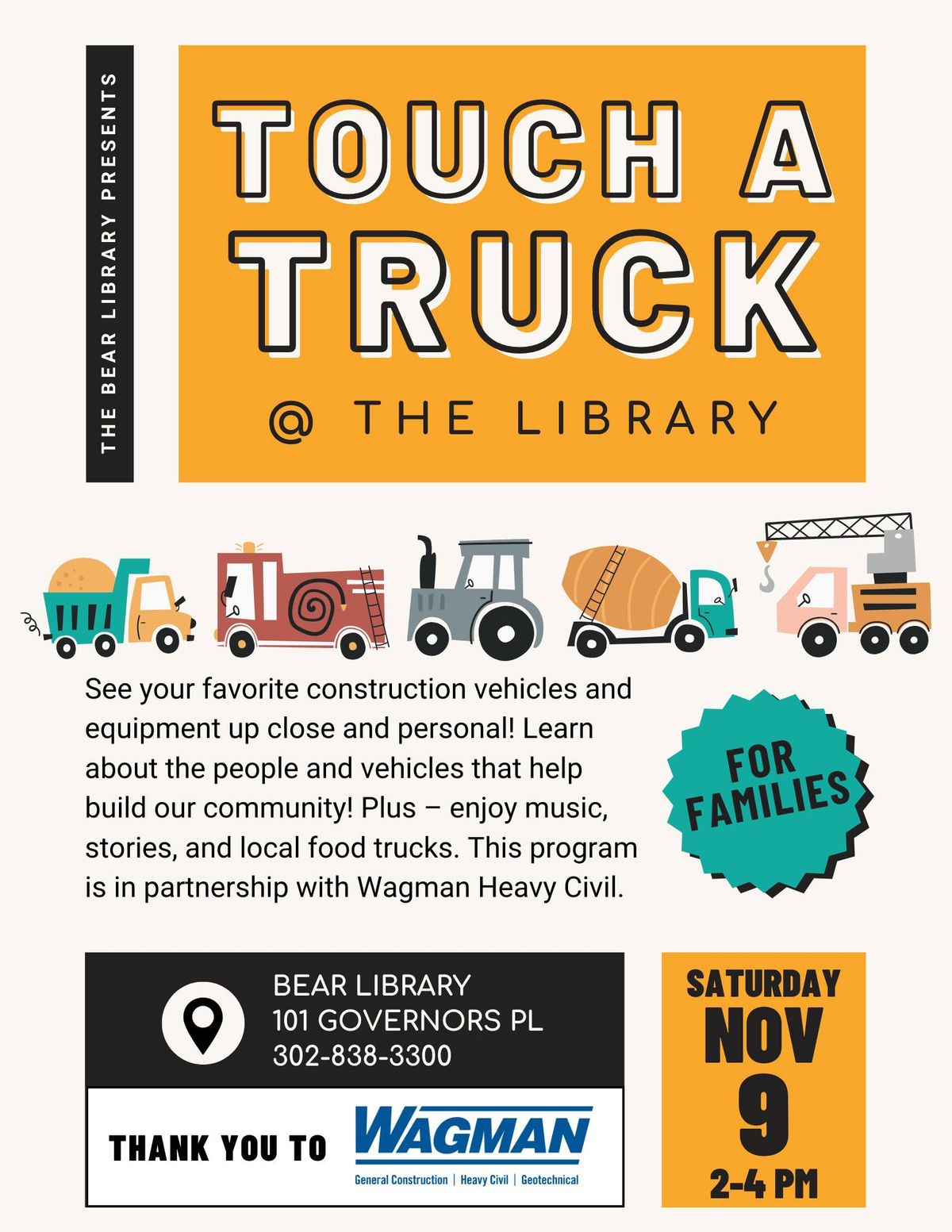 Touch-a-Truck @ the Library 