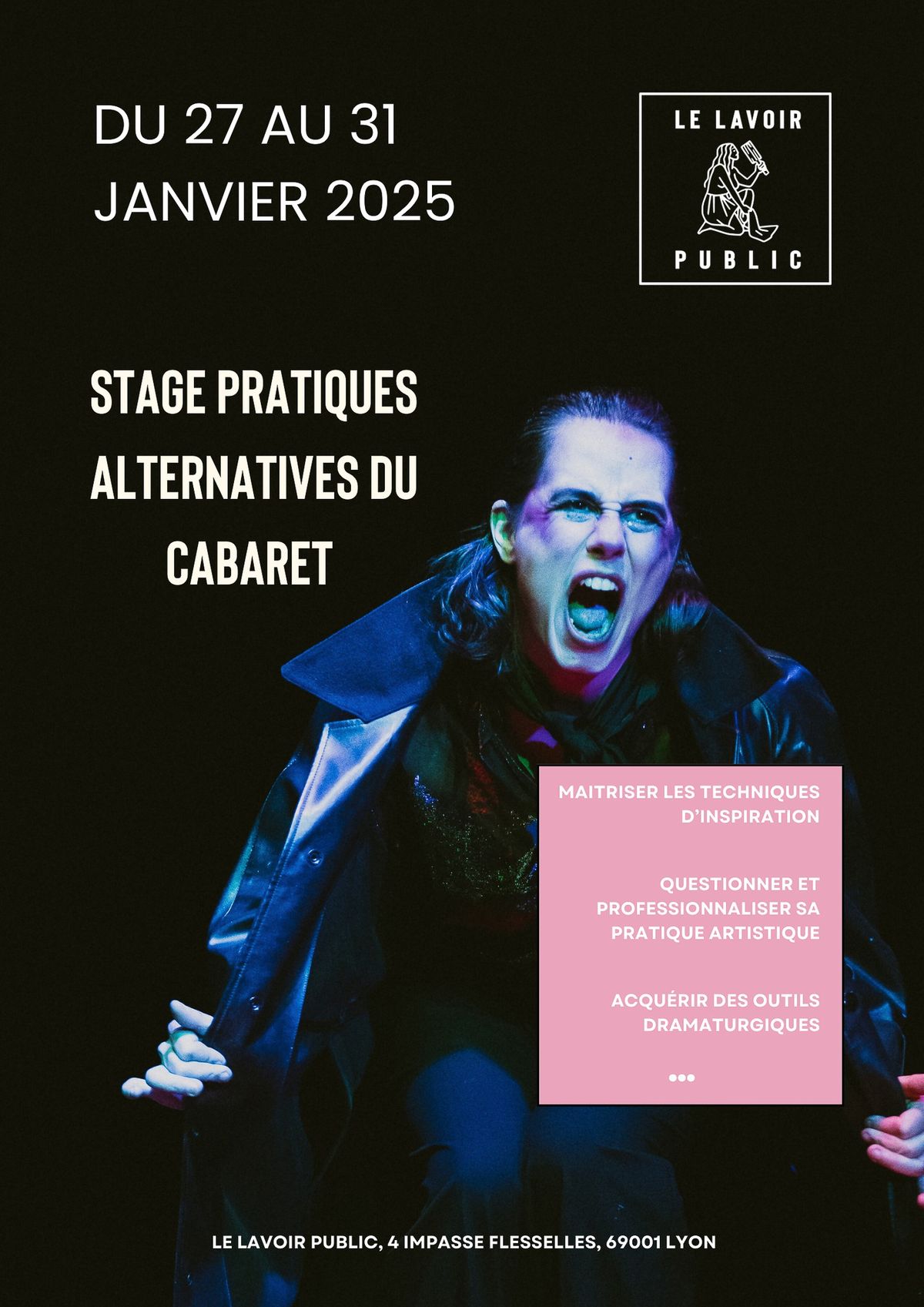 Stage cabaret et pratiques alternatives