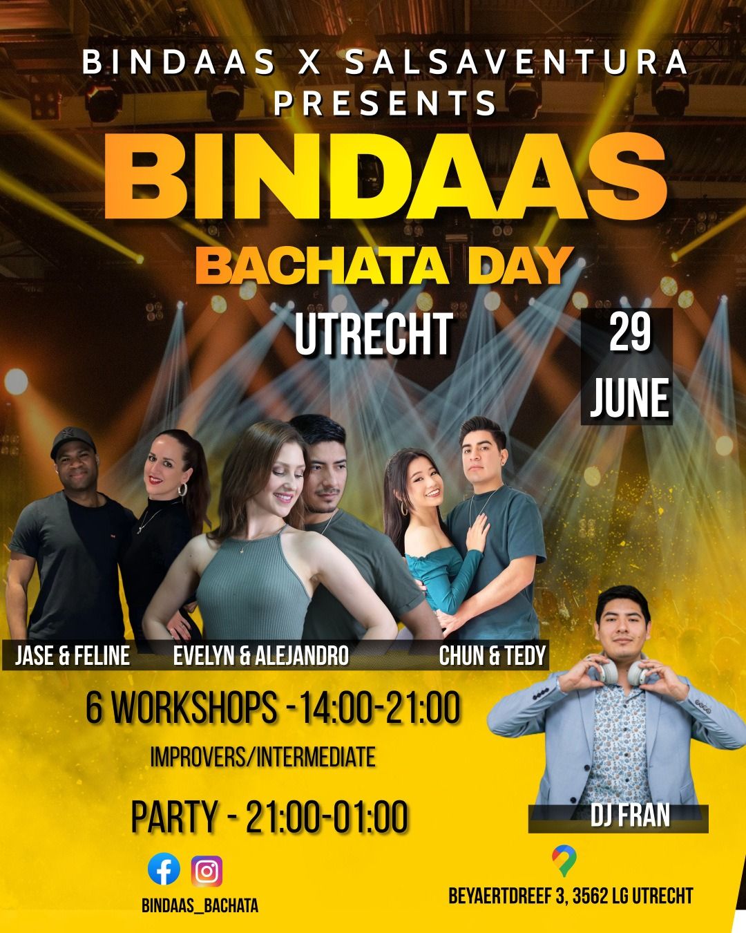 BINDAAS Utrecht - BACHATA DAY 