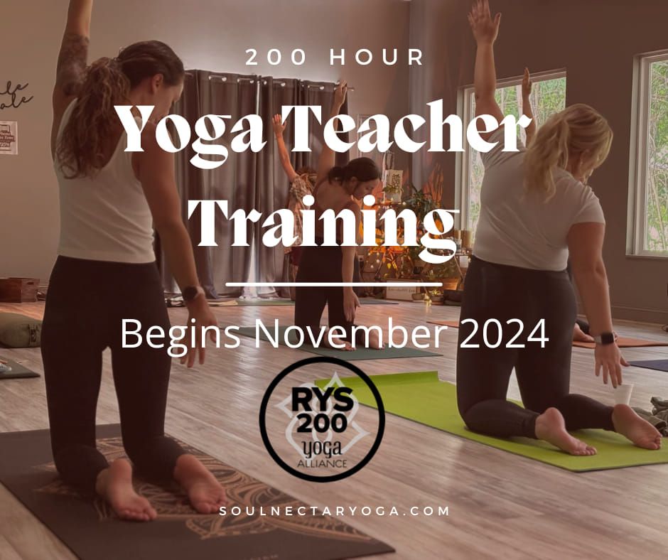 \u2728\ufe0f200-Hour Yoga Teacher Training\u2728\ufe0f