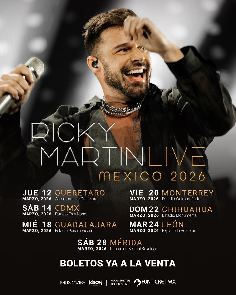 Ricky Martin Guadalajara Tickets