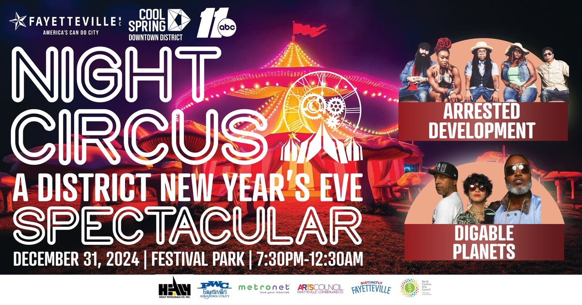 Night Circus: A District New Year's Eve Spectacular 2024 