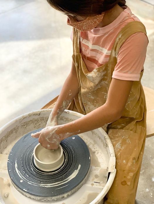 Pottery Wheel & Clay Camp June 21-June 25, July 5-9, July 12-16, Aug 2-6, Aug 9-13