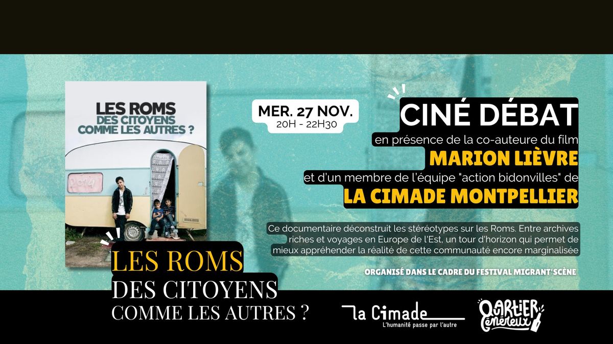 Les Roms, des citoyens comme les autres ? | Cin\u00e9-D\u00e9bat