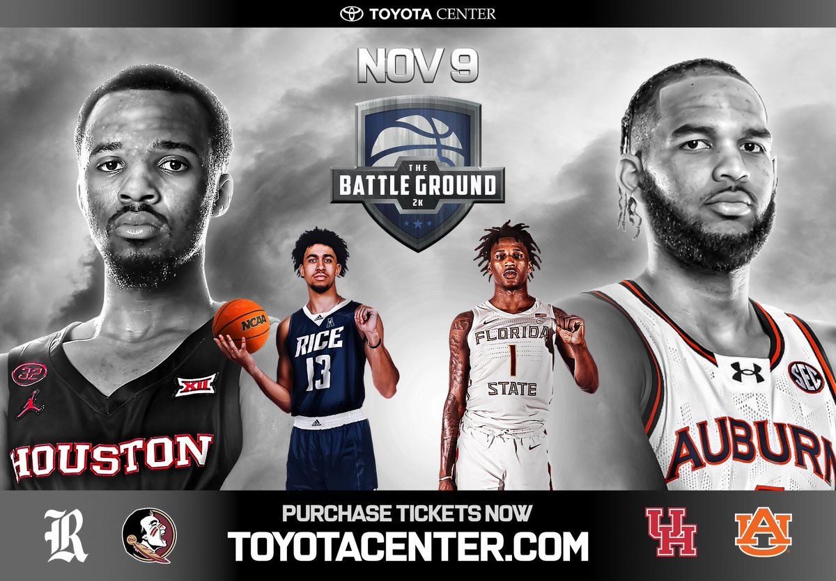 The Battleground - Rice vs Florida State, Houston vs Auburn