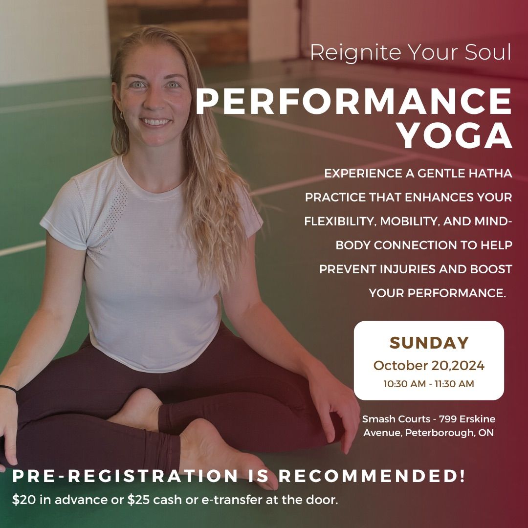 Performance Yoga: Flexibility & Injury Prevention