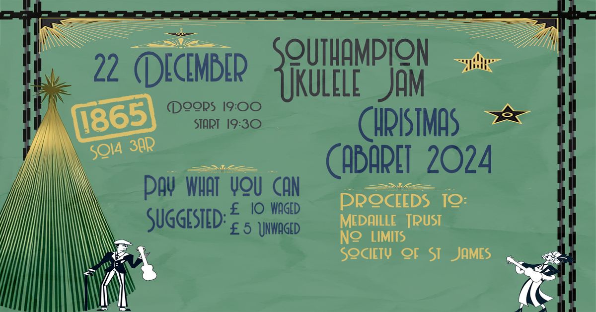 Southampton Ukulele Jam's 17th Christmas Cabaret 2024