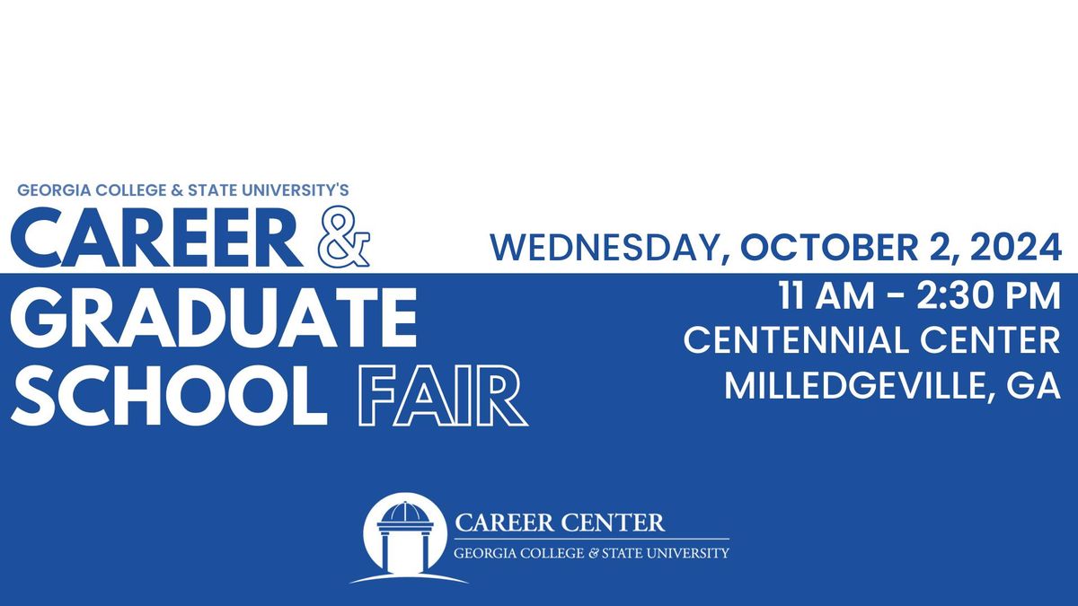 GCSU's Career & Graduate School Fair - Fall 2024