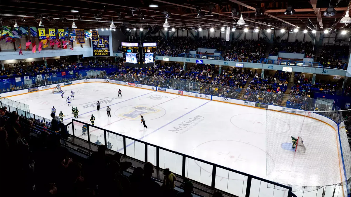 Augustana Vikings at Alaska Fairbanks Nanooks Mens Hockey