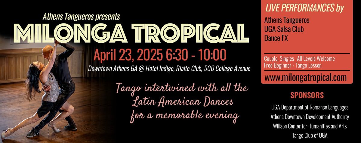 Milonga Tropical Spring 2025