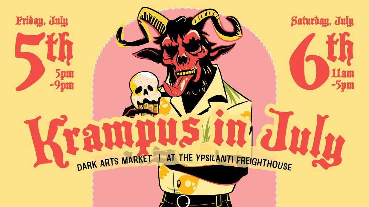 Krampus In July Dark Arts Market