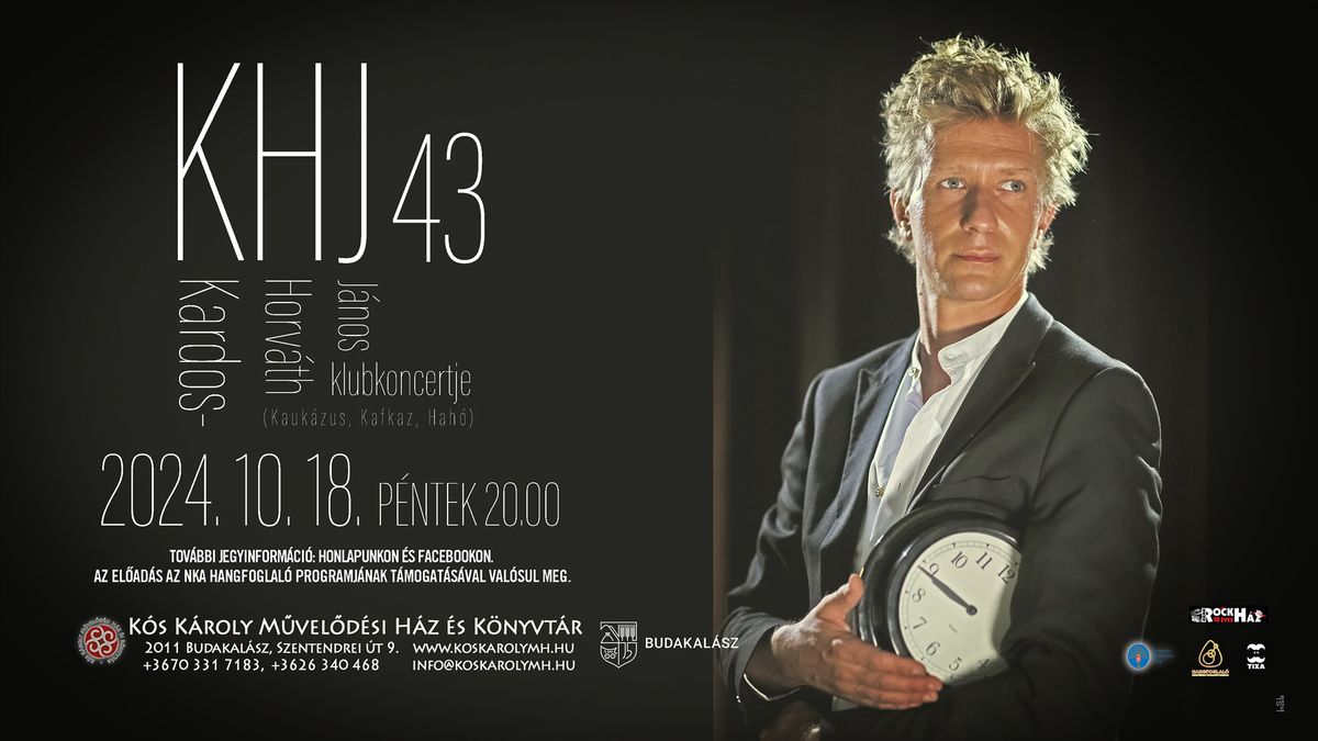 KHJ43 Kardos-Horv\u00e1th J\u00e1nos klubkoncertje