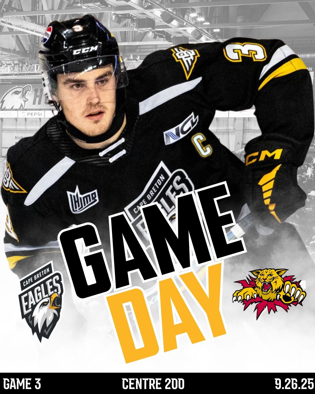 Moncton Wildcats vs. Cape Breton Eagles