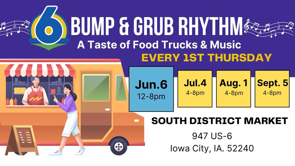 Bump & Grub Rhythm: Food Trucks & Music