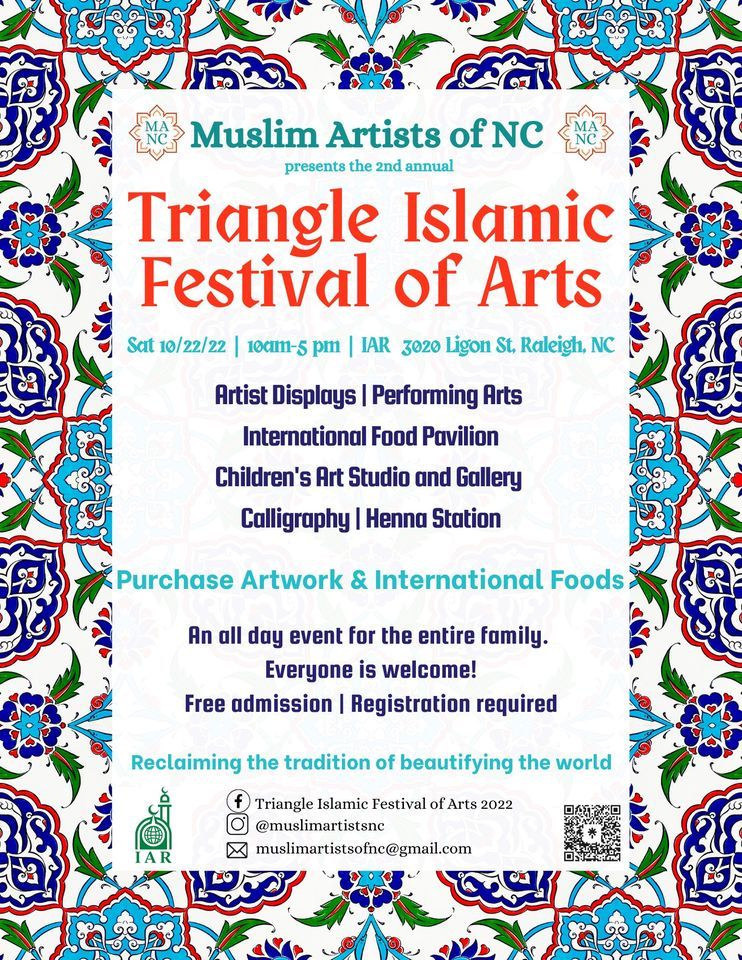 Triangle Islamic Festival of Arts 2022