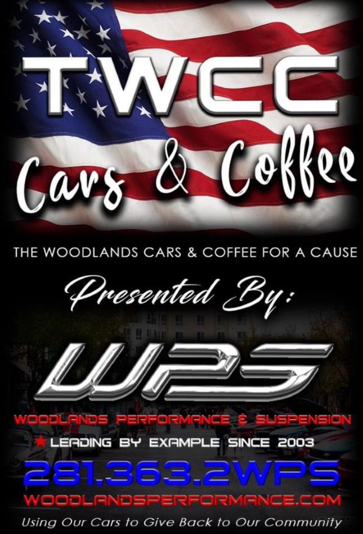 The Woodlands Cars & Coffee for a Cause 