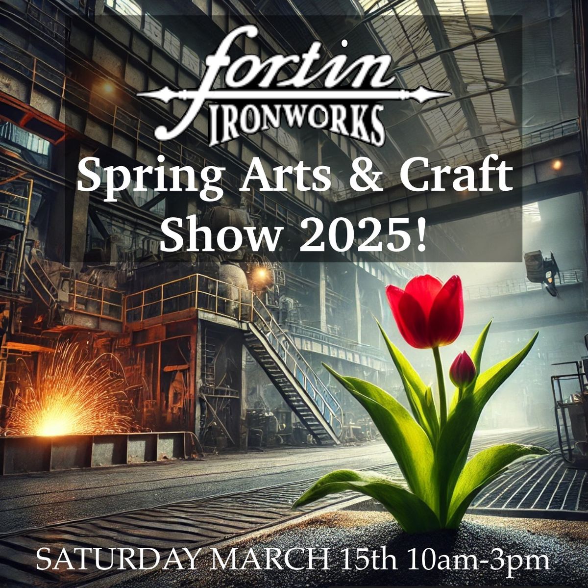 Spring Arts and Craft Show at Fortin Ironworks 