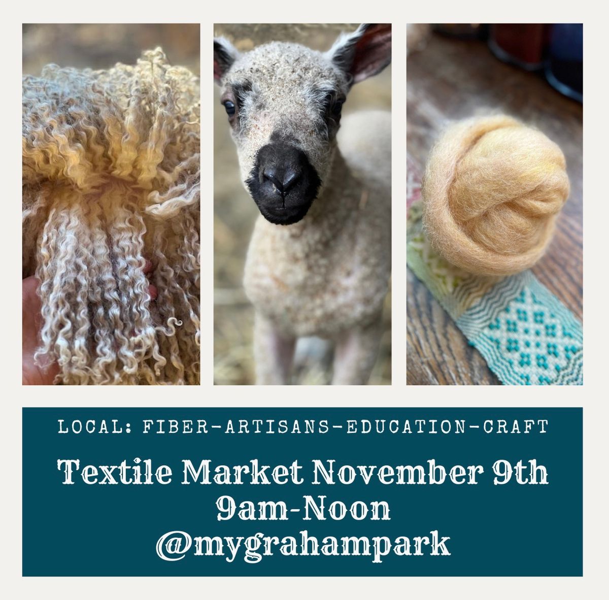 Textile Market at Rochester Farmers Market!