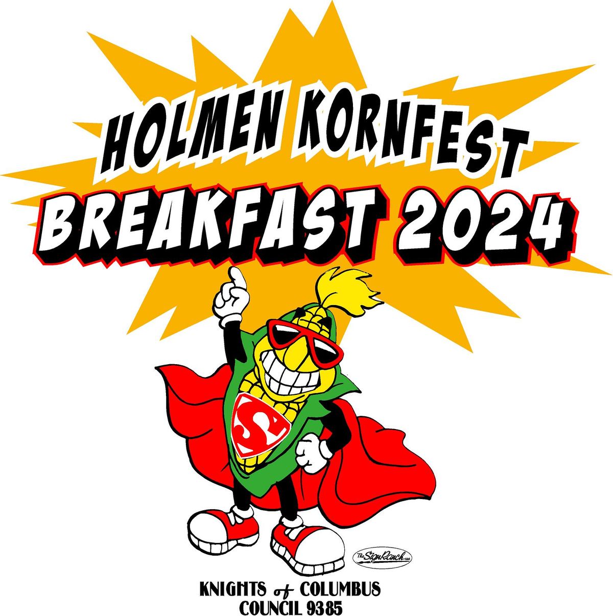 Holmen Kornfest Breakfast 2024, 515 Main St N, Holmen, WI, United